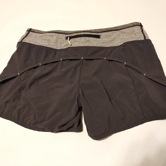 Lululemon Run Speed Shorts 4" Size 6 - Picture 2 of 5